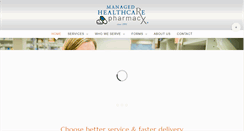 Desktop Screenshot of managedhealthcarepharmacy.com